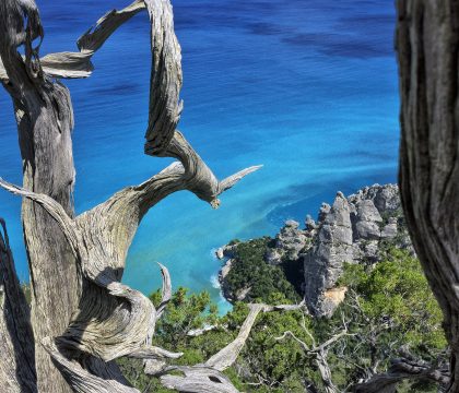 Sardegna, Selvaggio Blu, vista sulla guglia di Goloritzè da nord
